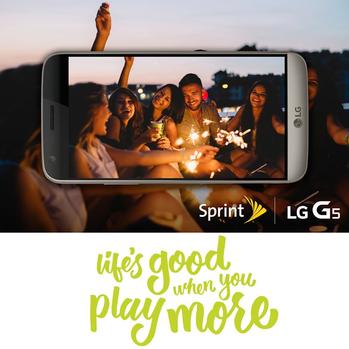You’ll love the new #LGG5… especially w/our LTE Plus network &amp; amazing offers. Avail. 4/1 sprint.co/1LNvGUu