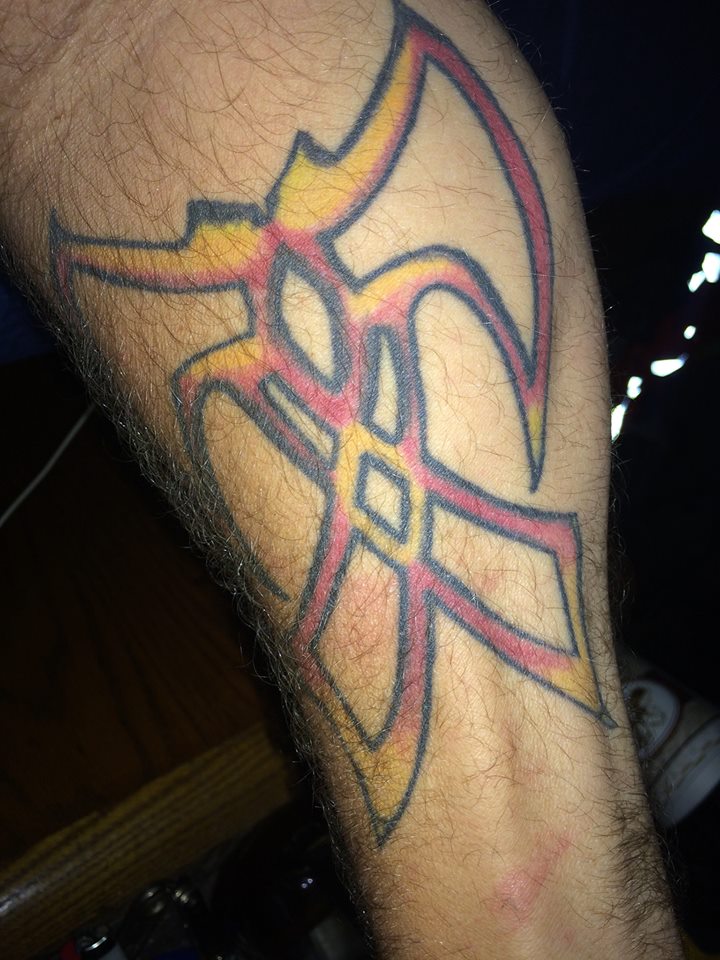 Juggalette Tattoos On Lower Back