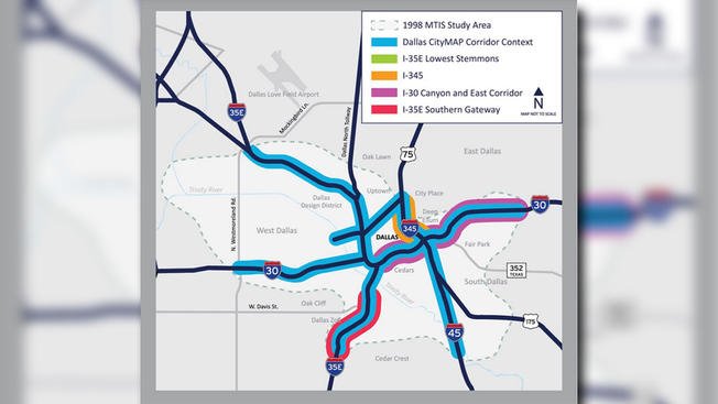 NBCDFW's tweet photo. Study Considers Removing Dallas Freeway https://t.co/bnKclBPb87 Where do you hate to drive in North Texas? https://t.co/KtVwFy2uZV