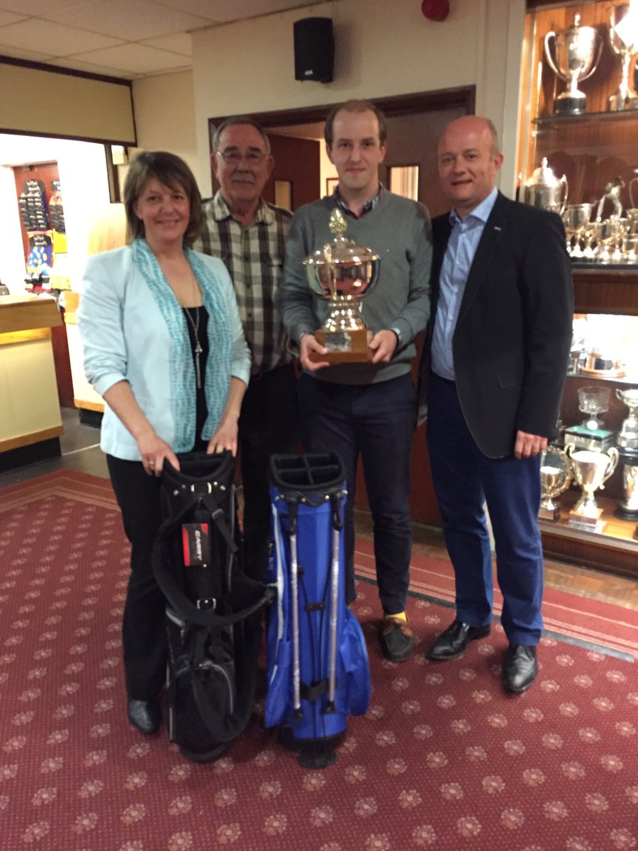 JonWEarl's tweet photo. @BirrellGray, congratulations on winning the hugely popular Family Cup today with Lucas,43 points,a great score https://t.co/lge9w85o4X