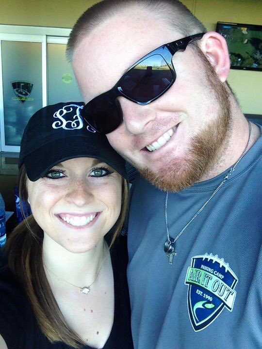 CoachFaske's tweet photo. Had a blast out at @TopgolfAllen with the beautiful @ShyloFaske today! Beautiful day out on the range! #TeeEmUp https://t.co/nrM9VB186y