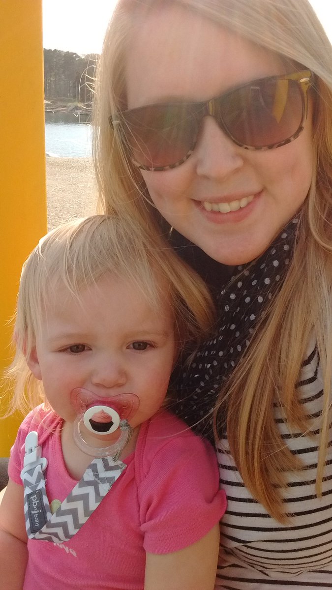 HollyPearson00's tweet photo. When Daddy&amp;BigSis are playing on the lake, we go geocache-ing! Hello Spring!!!! https://t.co/HbAlmqnS1l
