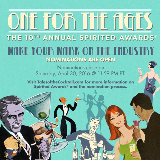 totc's tweet photo. Don’t wait to submit your picks for this year’s Spirited Awards! Know the best in the biz? https://t.co/5uCz9rMGJ3 https://t.co/QsjxTuFxgB