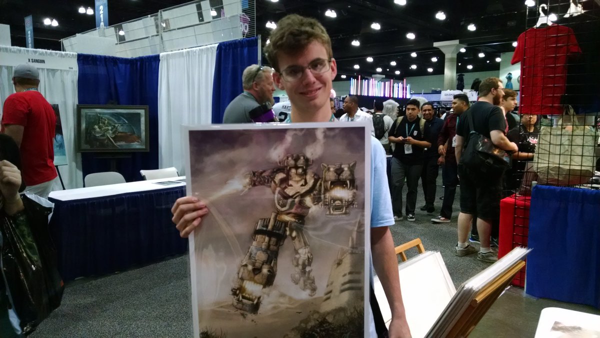 AcmeArchives's tweet photo. Edition #1 sold @WonderCon ! @Kindergoth #voltron #steampunk https://t.co/rxGE5SNbSj
