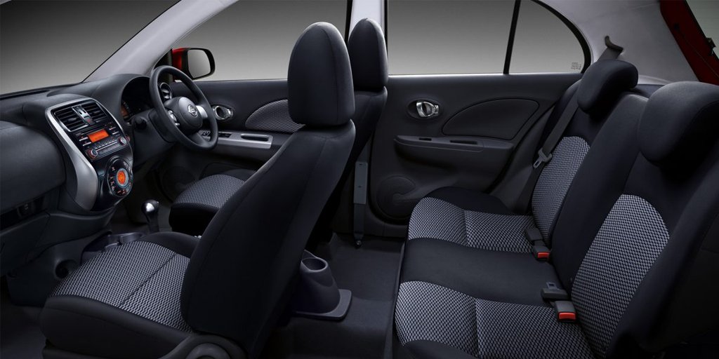 Tampilan berkelas #Nissan #NewMarch makin meningkat dgn desain Suede Trim yg serasi pada seat &amp; panel pintu. Yuk RT