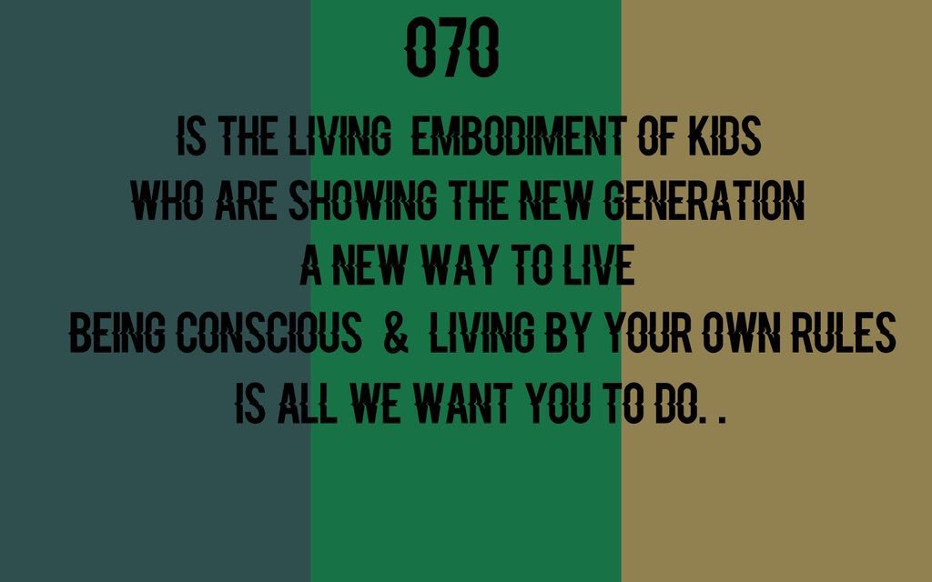 070Updates's tweet image. We the kids that never made them proud. 

#070