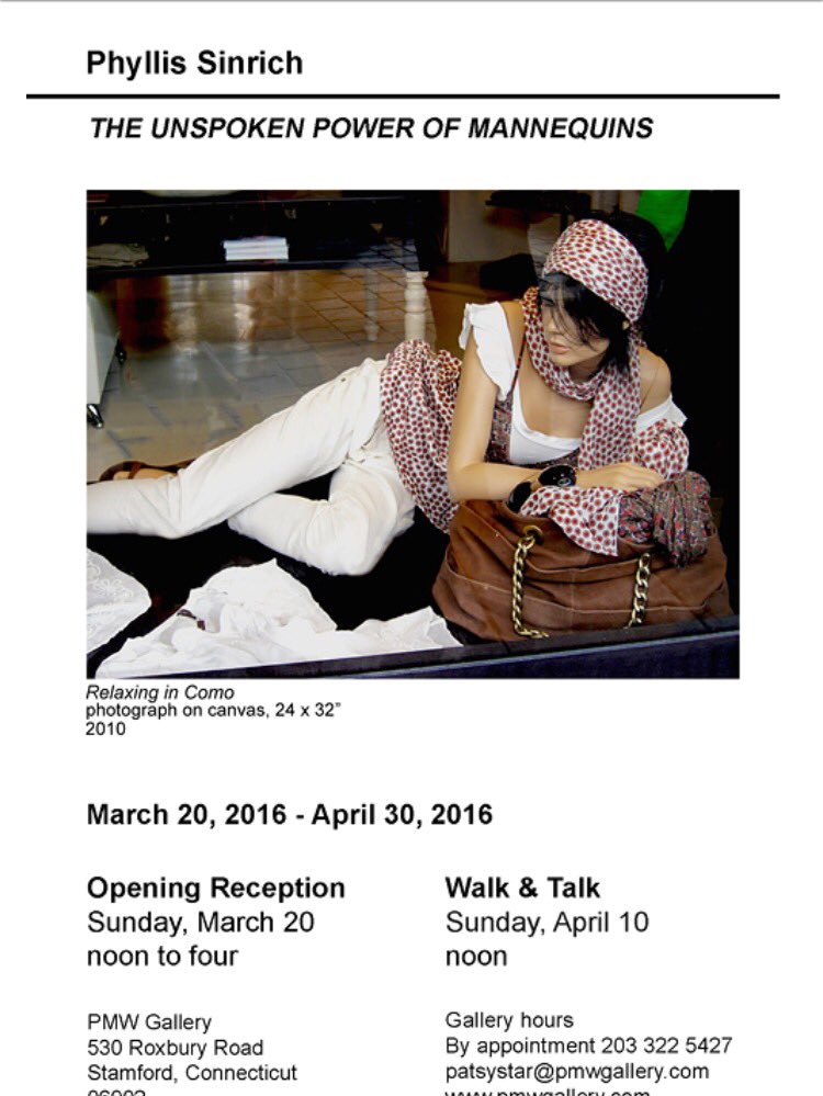 rboxart's tweet photo. Recently checked out Phyllis Sinrich's installation @ the opening reception @ pmwgallery  Have you visited yet? https://t.co/V4FLlBJzvq