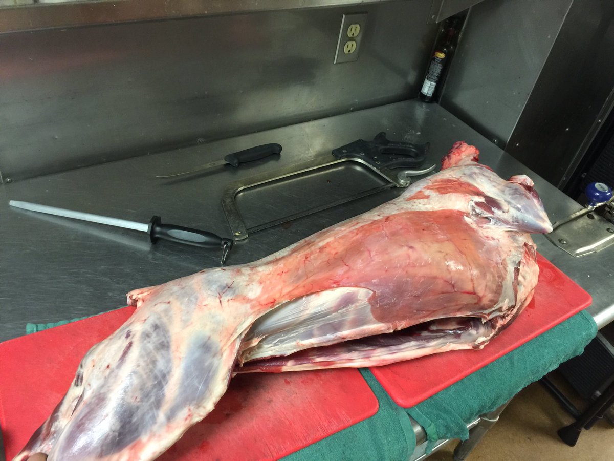 terryselinger's tweet photo. Before and after. Ready for Easter Saturday dinner @BeerBros @BeerMatterz https://t.co/6i2rAKt13W