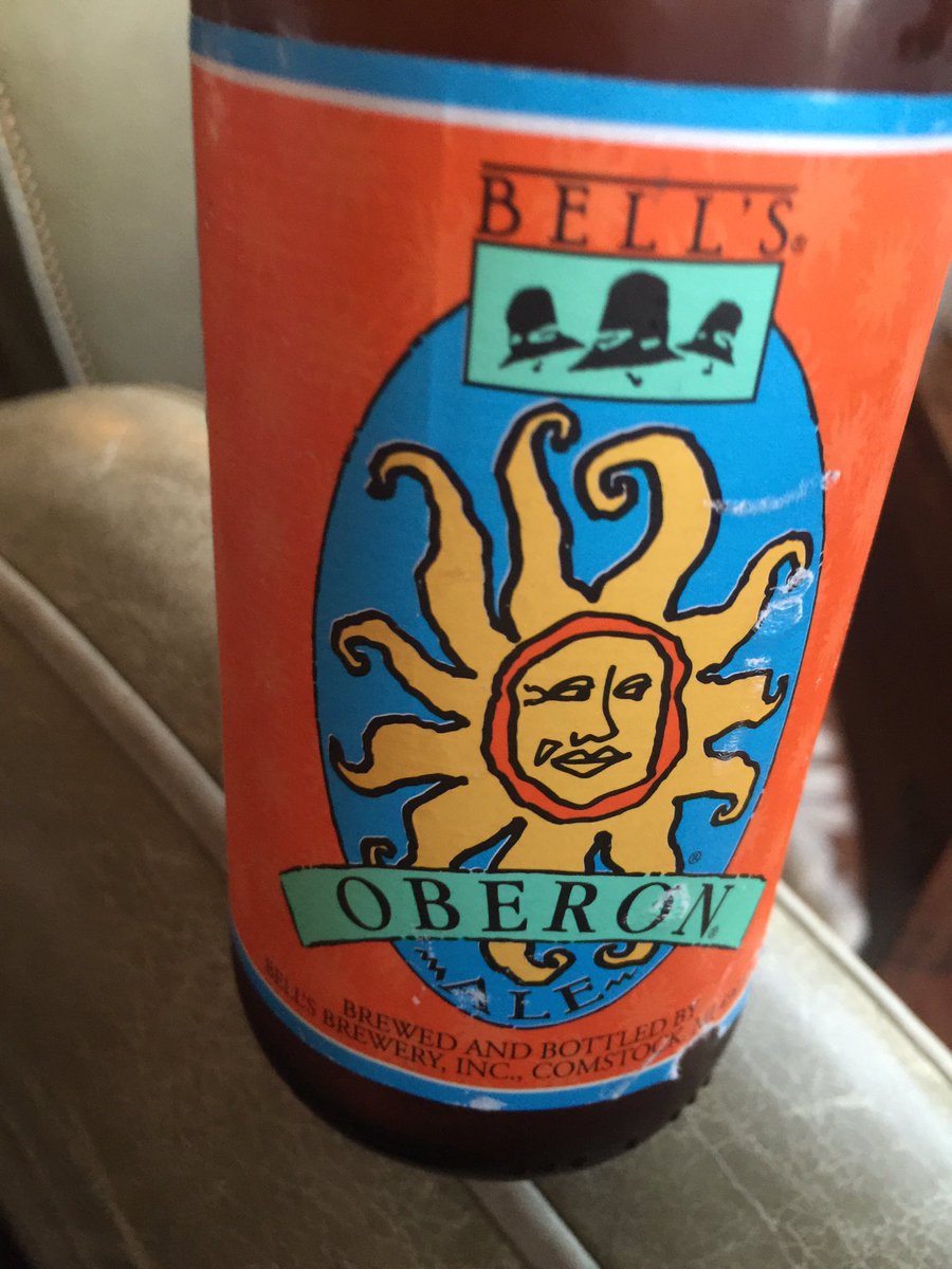 deusieeee's tweet photo. Found in the back of fridge. #TastesLikeLastSummer Looking forward to this summer with more #Oberon @BellsBrewery https://t.co/tT1TBo9UU9