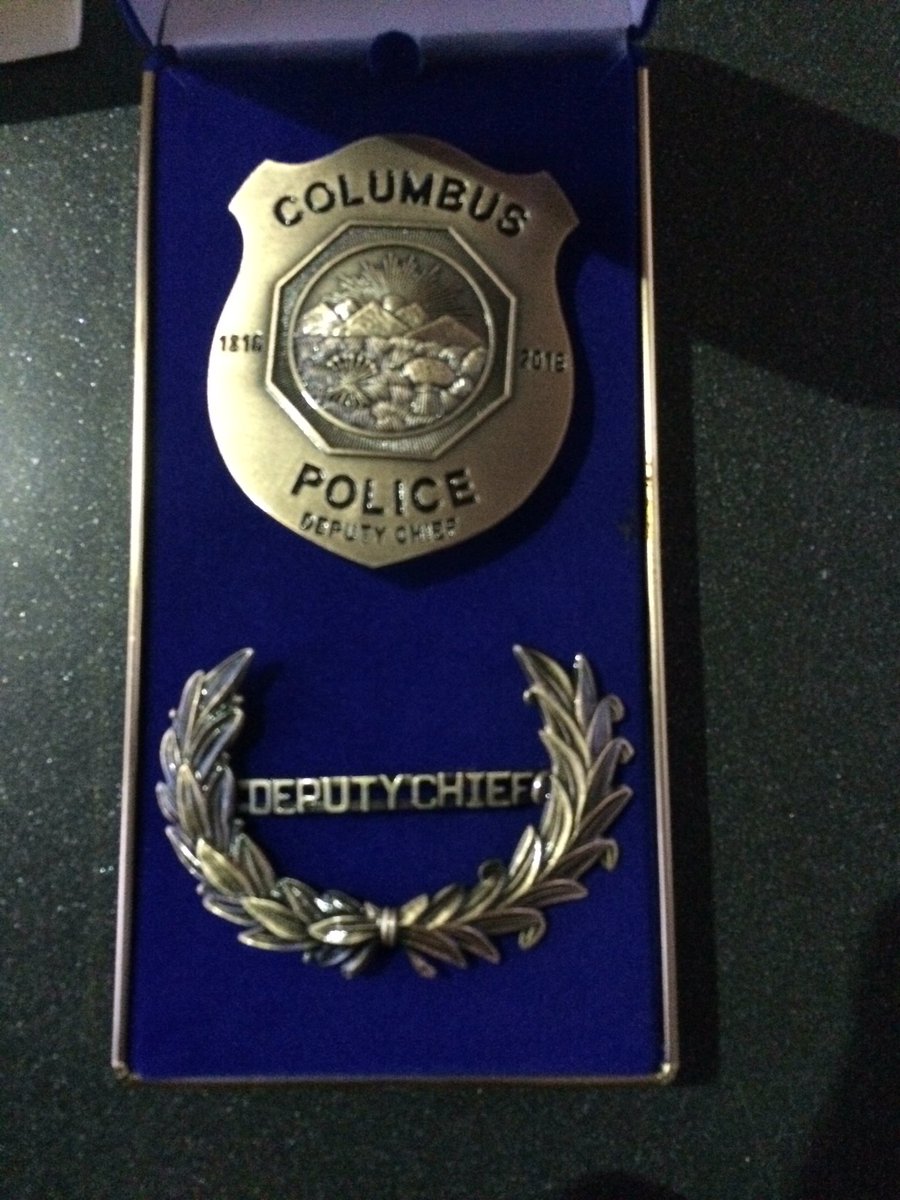 buckeye_becker's tweet photo. New badge set to celebrate #CPD200. Honored to represent those who laid the foundation of our great agency https://t.co/VAia08dx8O