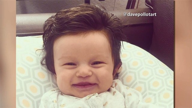 Full-haired baby becomes Internet star bit.ly/1WPfiUe