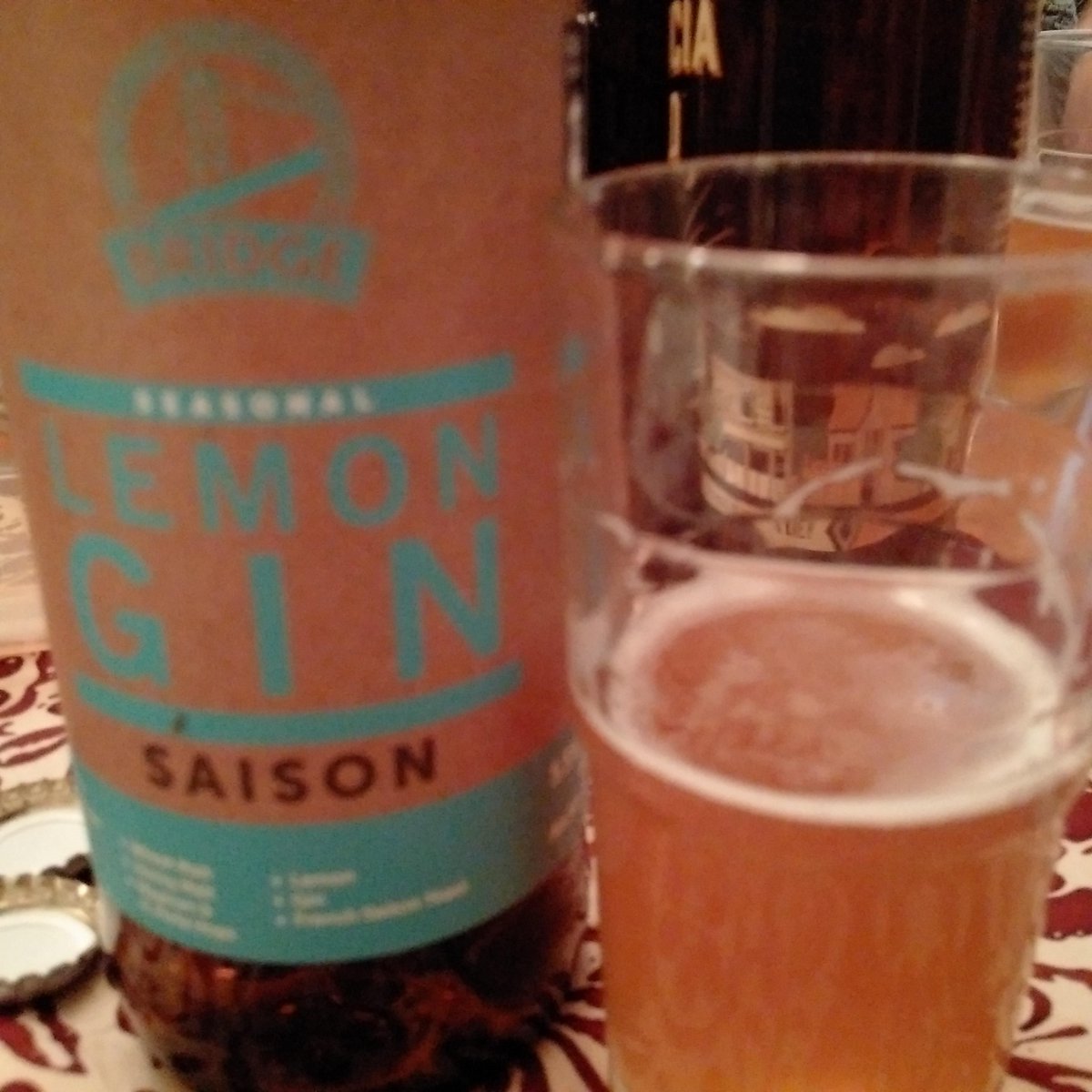whiprsnaprbrew's tweet photo. Next. #tasting #vancraftbeer @bridgebrewing lemon gin saison love it! #craftbeer https://t.co/F6VThg2vxz