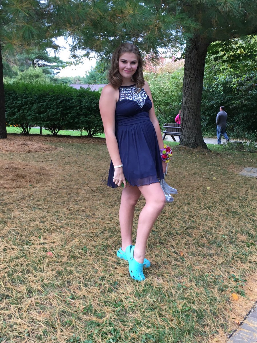 crocs to prom