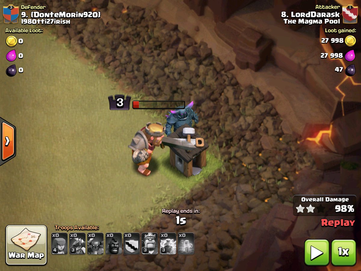 PoolClans's tweet image. Already two amazing three stars! Magma's war is looking good!