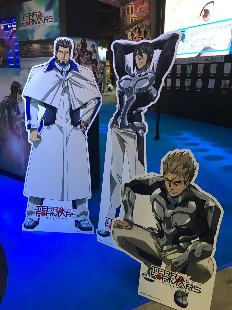 animejapan2016まもなく開演！ワーナーブースではキャラクターデザイン