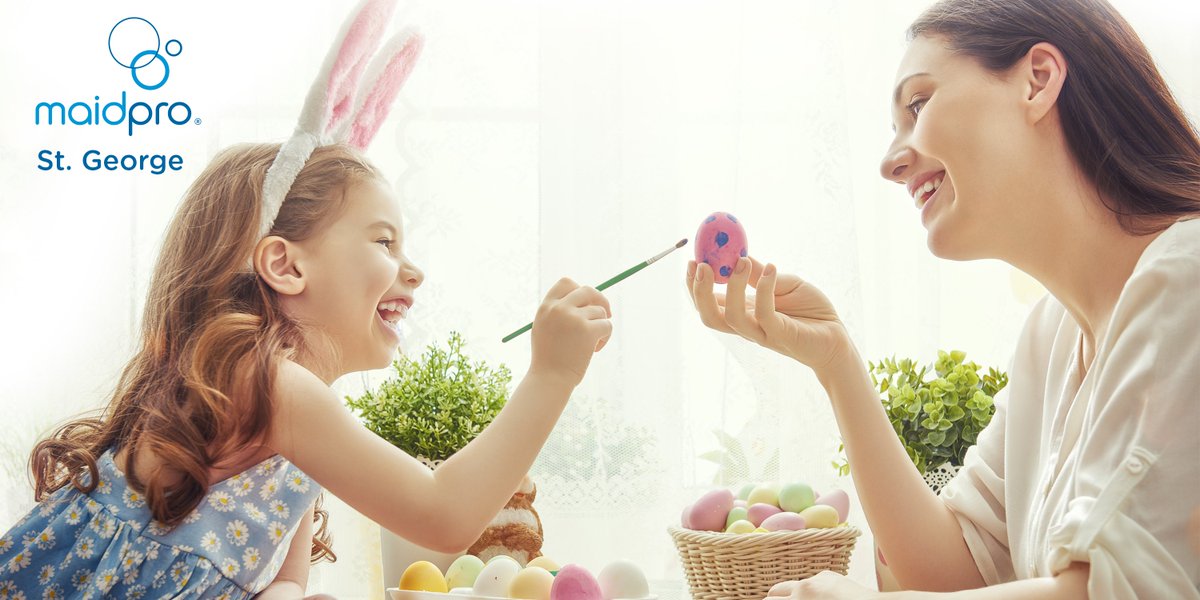 MaidProStGeorge's tweet photo. Happy #Easter Weekend! Spend time w family! Leave the chores to us. Free Estimate https://t.co/wHRjbdl1gO #Utah https://t.co/I4TGCZjDhA