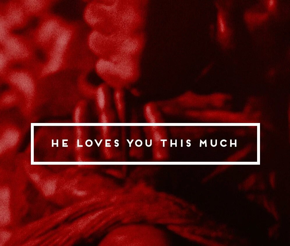 ImAJesusChick's tweet photo. He loves you this much. #GoodFriday https://t.co/iJgM4aCz5V