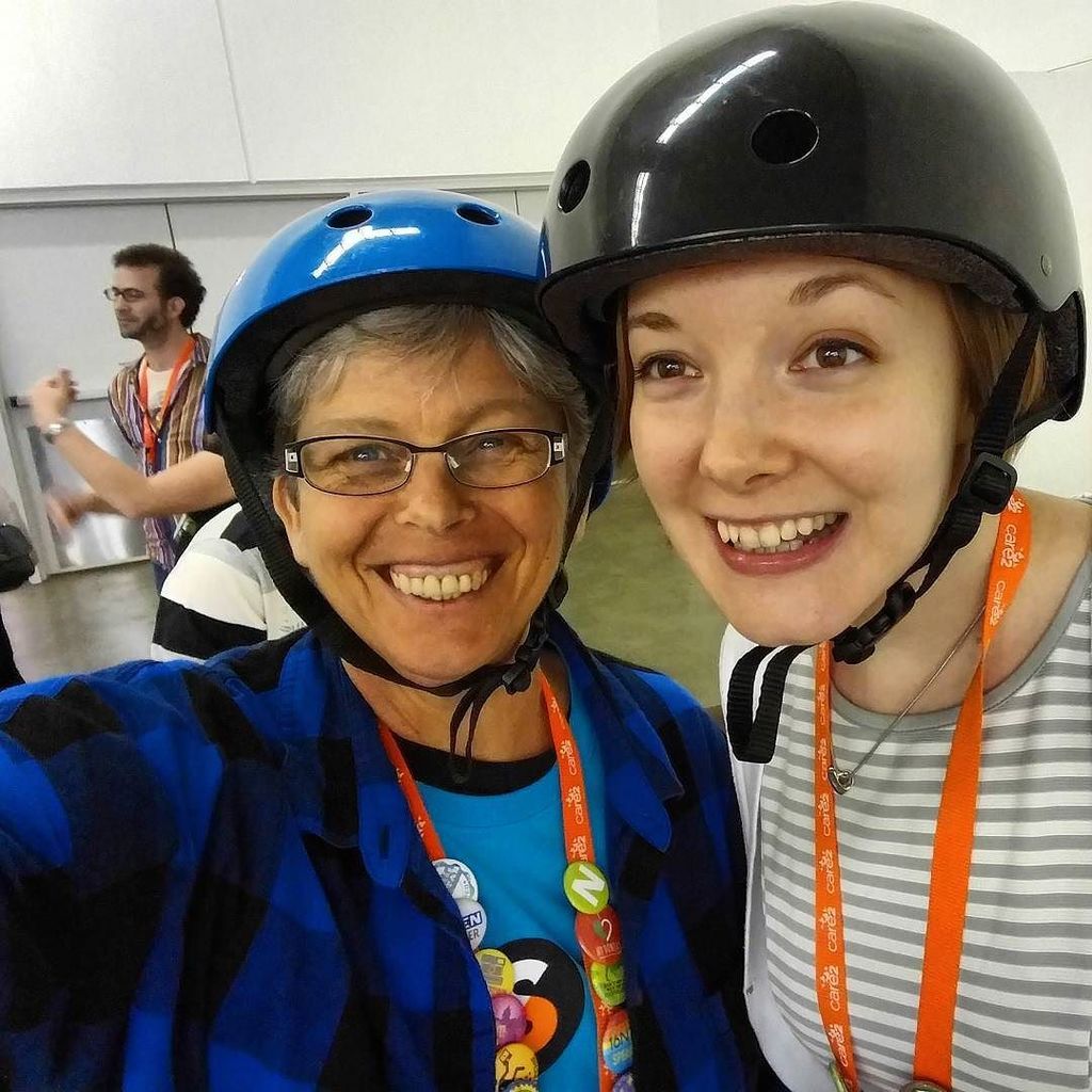 bph's tweet photo. Fun at the GeekGames #16ntc getting ready for the Segways! #funny #segwaytours #geekout #nptechies https://t.co/l2jwWWK5Yo