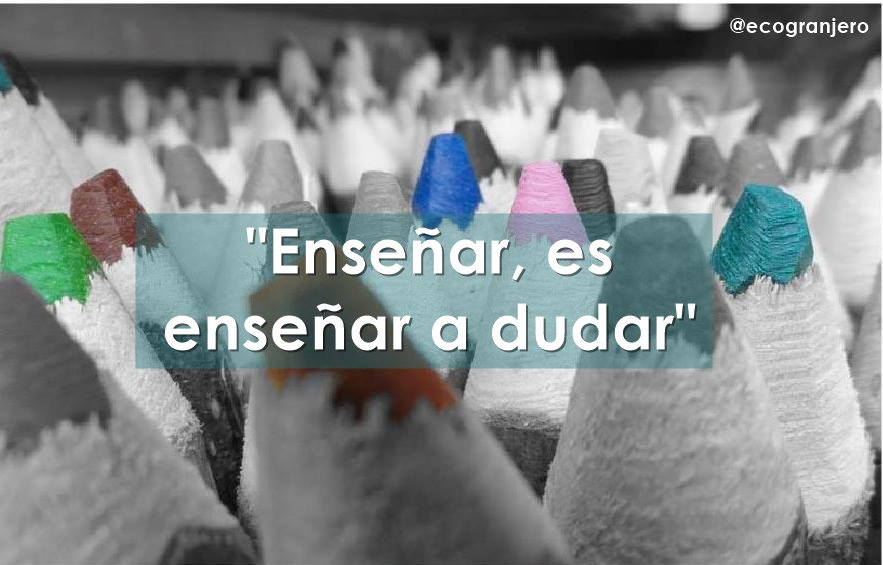 VozCientifica's tweet photo. "Libres son quienes crean, no quienes copian, y libres son quienes piensan, no quienes obedecen" - Eduardo Galeano https://t.co/dKiAF8kmUr