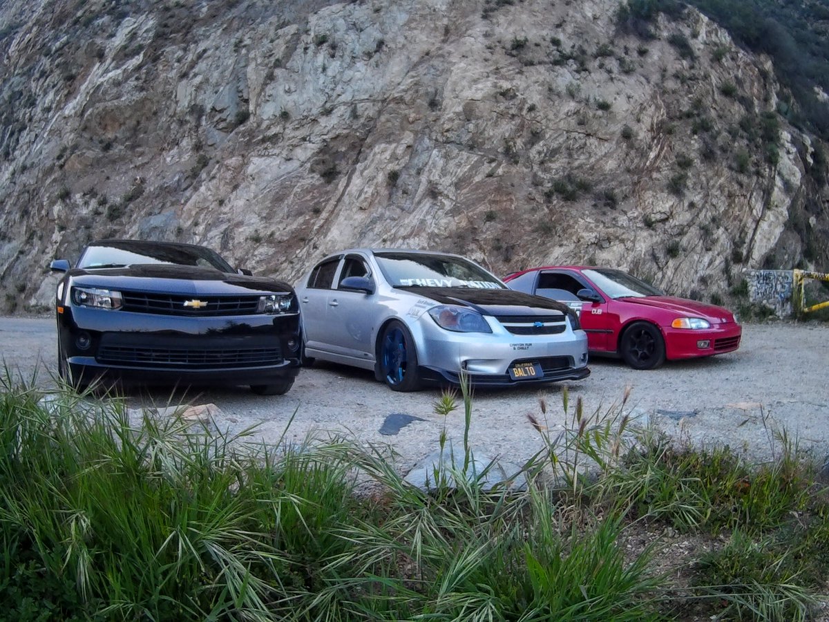 KrazyCobalt's tweet image. Canyon Buddies
#tougesociety #chevynation #honda #civic #camaro #chevycobalt #azusacanyon #socal #hoonigan