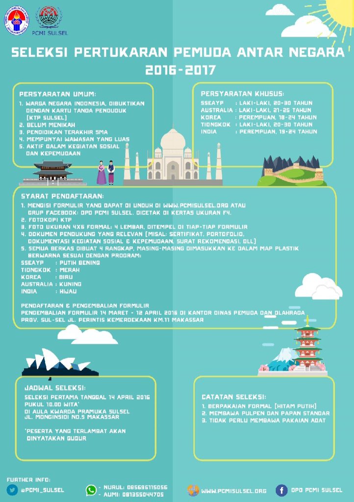 Pendaftaran #PPANSULSEL2016 telah dibuka. Download formulirnya dan persiapkan diri untuk seleksi :)