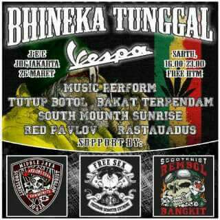 Malam ini lur! BHINEKA TUNGGAL VESPA! Di JEC Jogja! FREE. Bawa amunisimu lur, kita berpesta! <a href="/Gendonn_/">Dimas Prihatmoko S</a>
