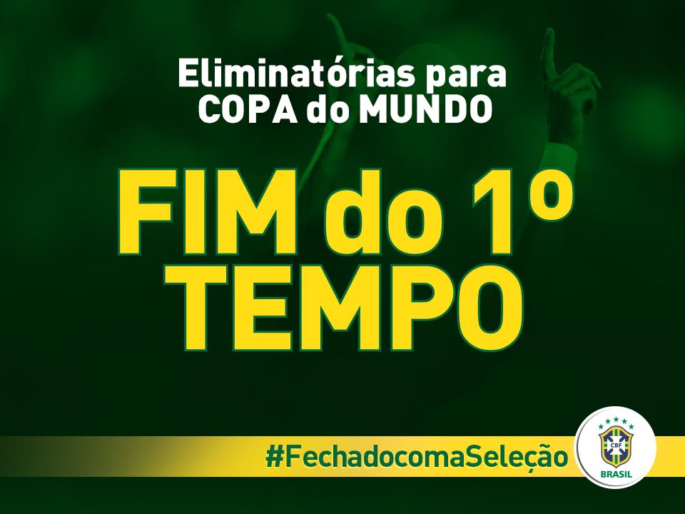CBF_Futebol's tweet photo. APITA O ÁRBITRO! Brasil 2x1 Uruguai #SeleçãoBrasileira #FechadoComaSeleção #Brasil https://t.co/wWH2VGMd5V