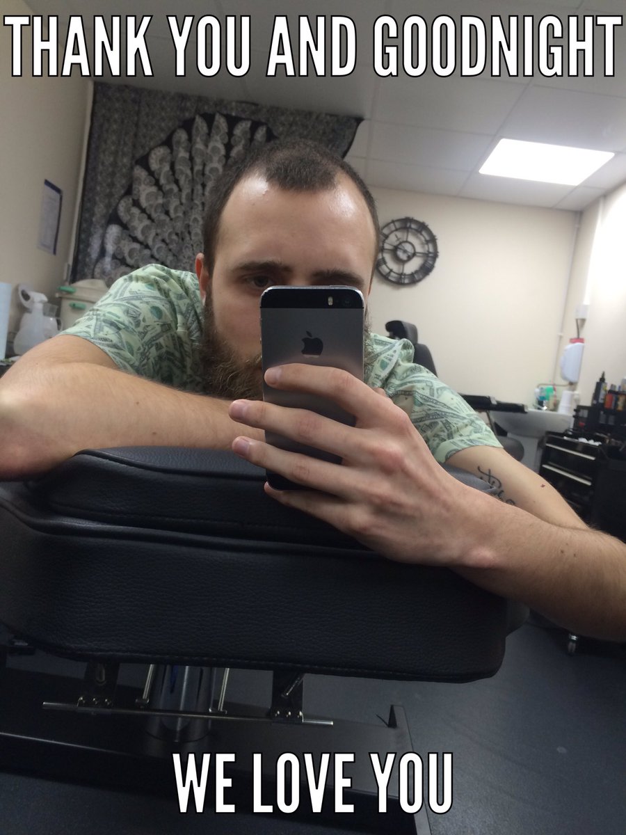 Done! Thank you and good night. This is the final tweet