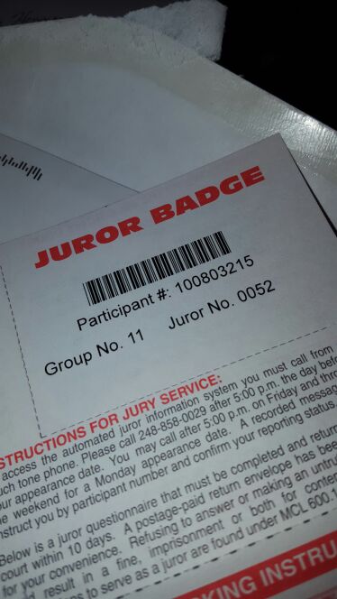 LHennessy99's tweet image. Awesome..  I got called for jury duty again #juryduty #seriously?!? #whymeagain?