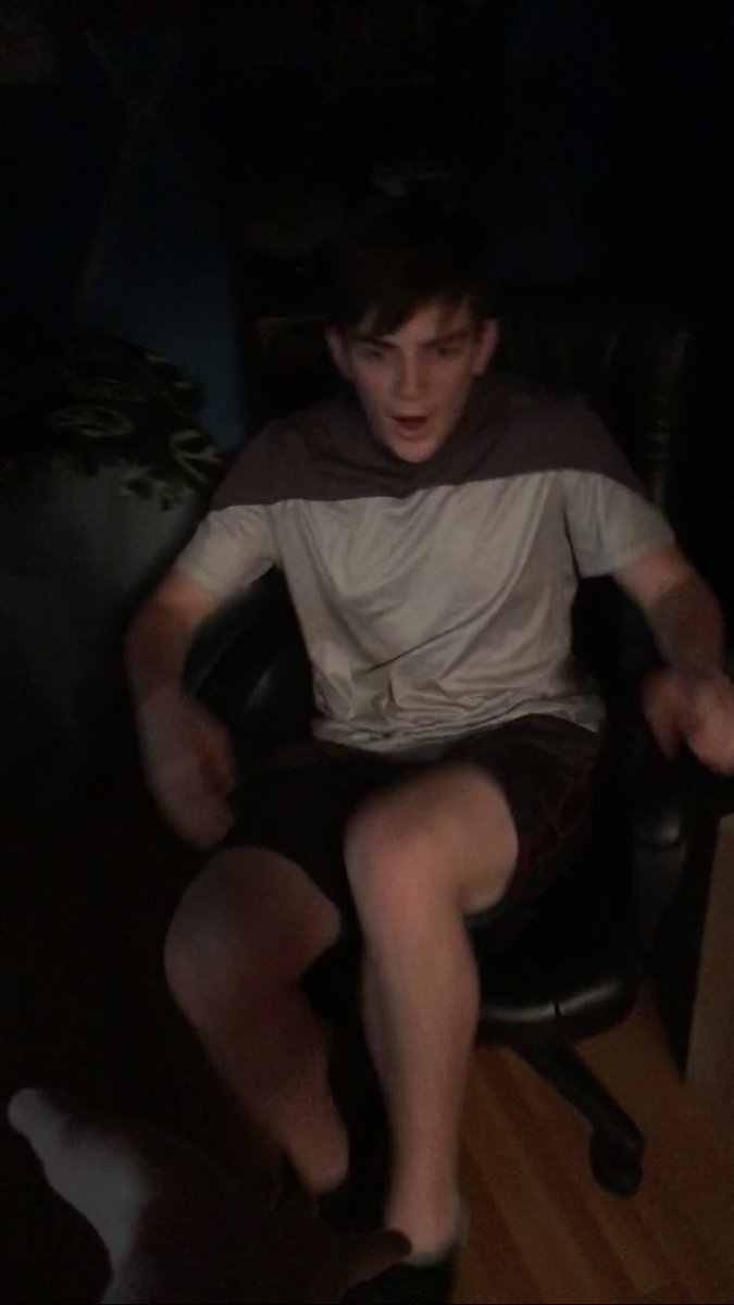 ParkerDMatthew's tweet photo. So our dog brought in a huge spider and after we flushed it I decided to see if Davis was still afraid of spiders https://t.co/aBVLAmosSO