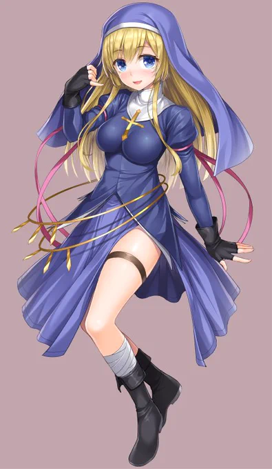ルマリアちゃんスキル回復ってどうなの
#アイギスお絵かき #千年戦争アイギス 