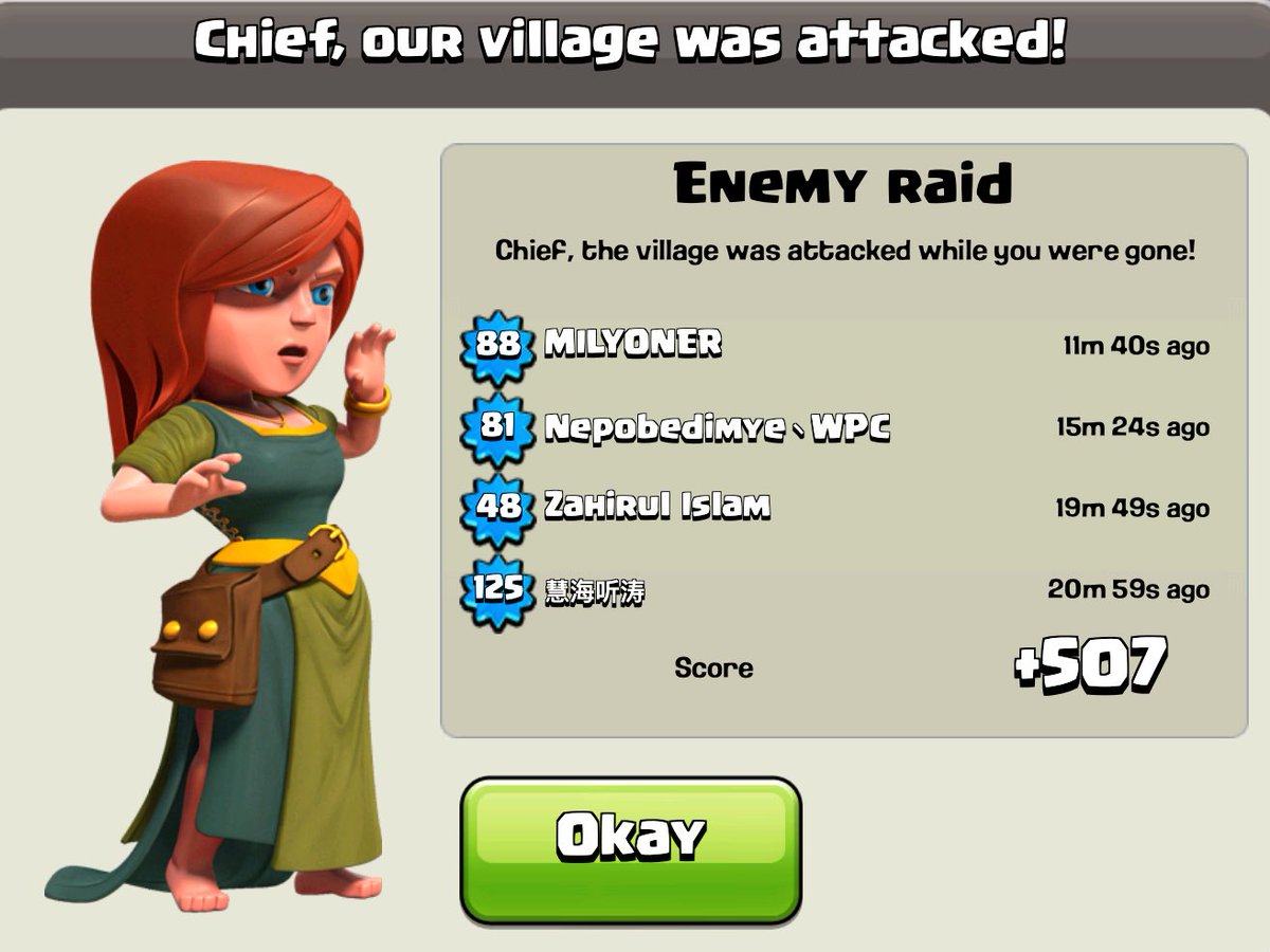 huntervplayscoc's tweet image. Well damn. GG troll base.