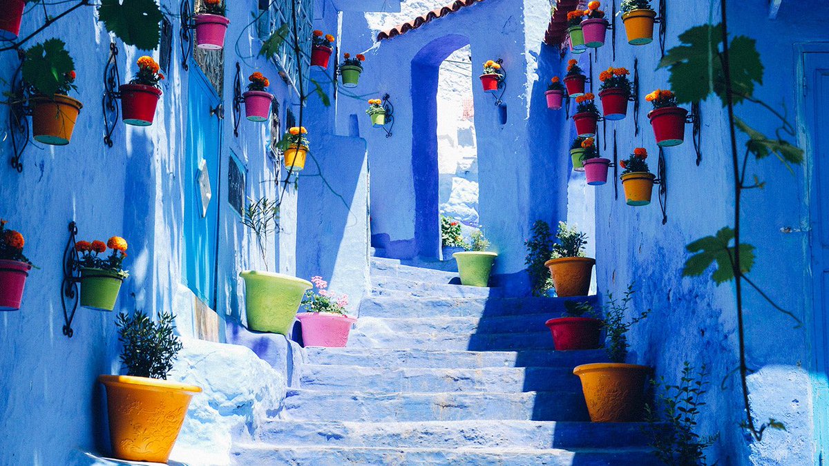 AmazingCities_'s tweet photo. CHEFCHAOUEN, MOROCCO 🇸🇱 https://t.co/OEMkxAOSAQ