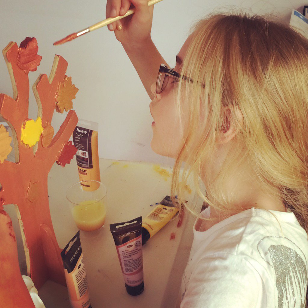 DiWilcox's tweet photo. Don't put your kids in front of a screen on wet days. Let them get messy and creative with art/craft https://t.co/eJ5f8HCmeL