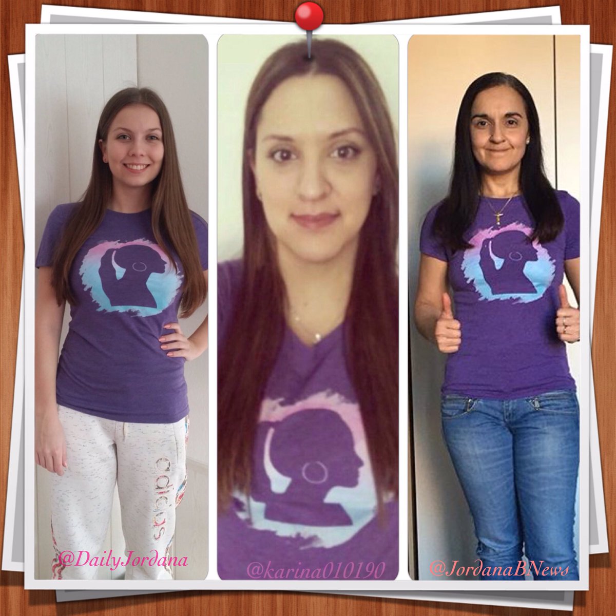 JordanaBrewster's tweet photo. Amazing @DailyJordana @JordanaBNews @karina010190 rocking their gear
https://t.co/8XP2JSFe3e https://t.co/sXA5cmsZ1u