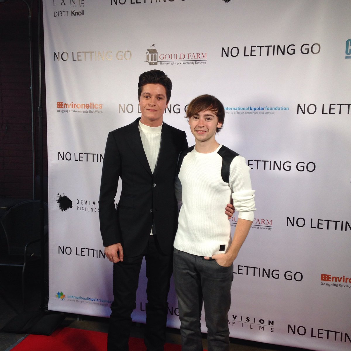 @NicolasWendl great to see you @NoLettingGoFilm