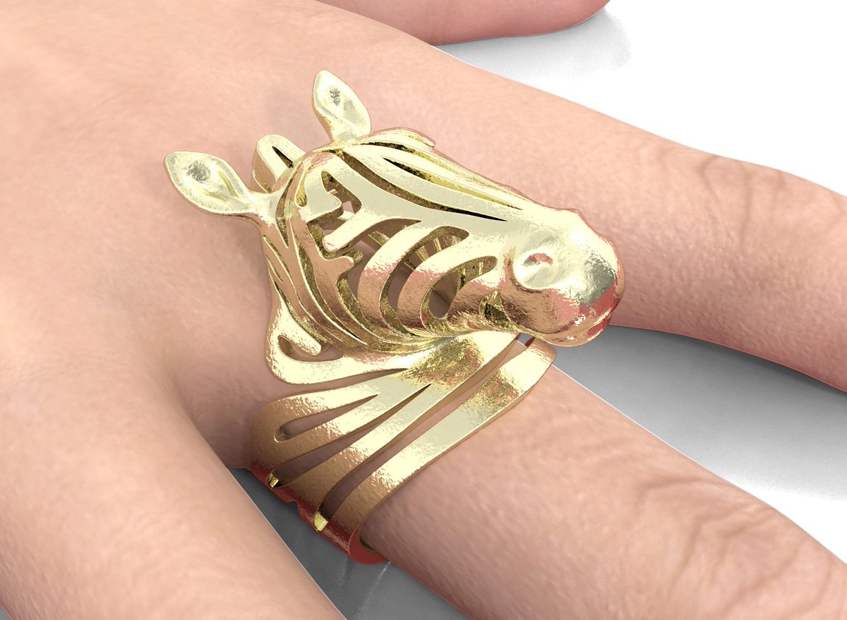 Zebra ring brought another prize for <a href="/FORMBYTE/">FORMBYTE</a> cgtrader.com/blog/3d-printi…