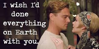 QuotesGatsby's tweet photo. "I wish I'd done everything on Earth with you" #thegreatgatsby #gatsby #1920s #leonardodicaprio #CareyMulligan https://t.co/tWDCCcJdkV