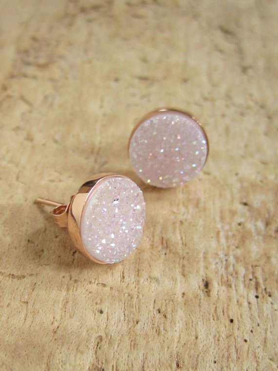 preciously4u's tweet photo. Natural Druzy Rose Gold Studs, Druzy Studs, Druzy… https://t.co/EcjFHK2ETI #fashion #jewelry #studsearring https://t.co/jqK8ZEEpNL