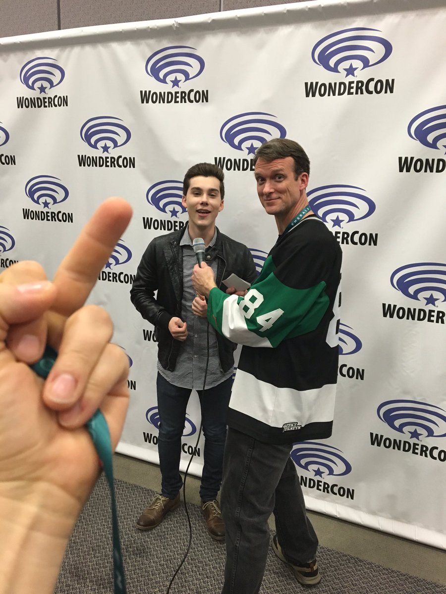 TyLabine's tweet photo. This is what you get for throwing salt @JeremyShada, @IBexWeBex you're lucky I couldn't find you. #VoltronPanel https://t.co/71qrqnlbey