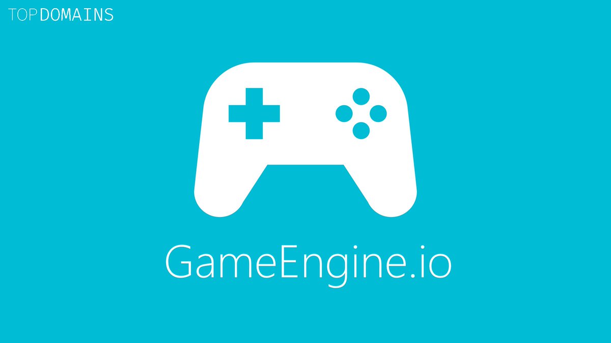 TopDomainsTech's tweet image. New Domain! topdomains.tech/gameengine.io &quot;gameengine.io&quot; (Game Engines) #TechIO #TopDomainsTech