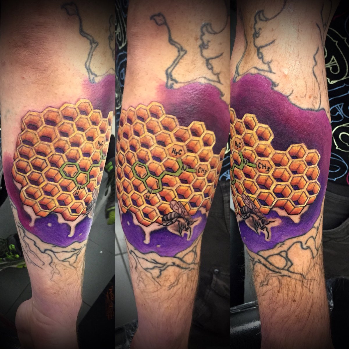 Some #honeycomb goodness done last week. 