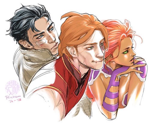 Koriand'r 【ＳＴＡＲＦＩＲＥ】 (@tamaranflame) on Twitter photo 