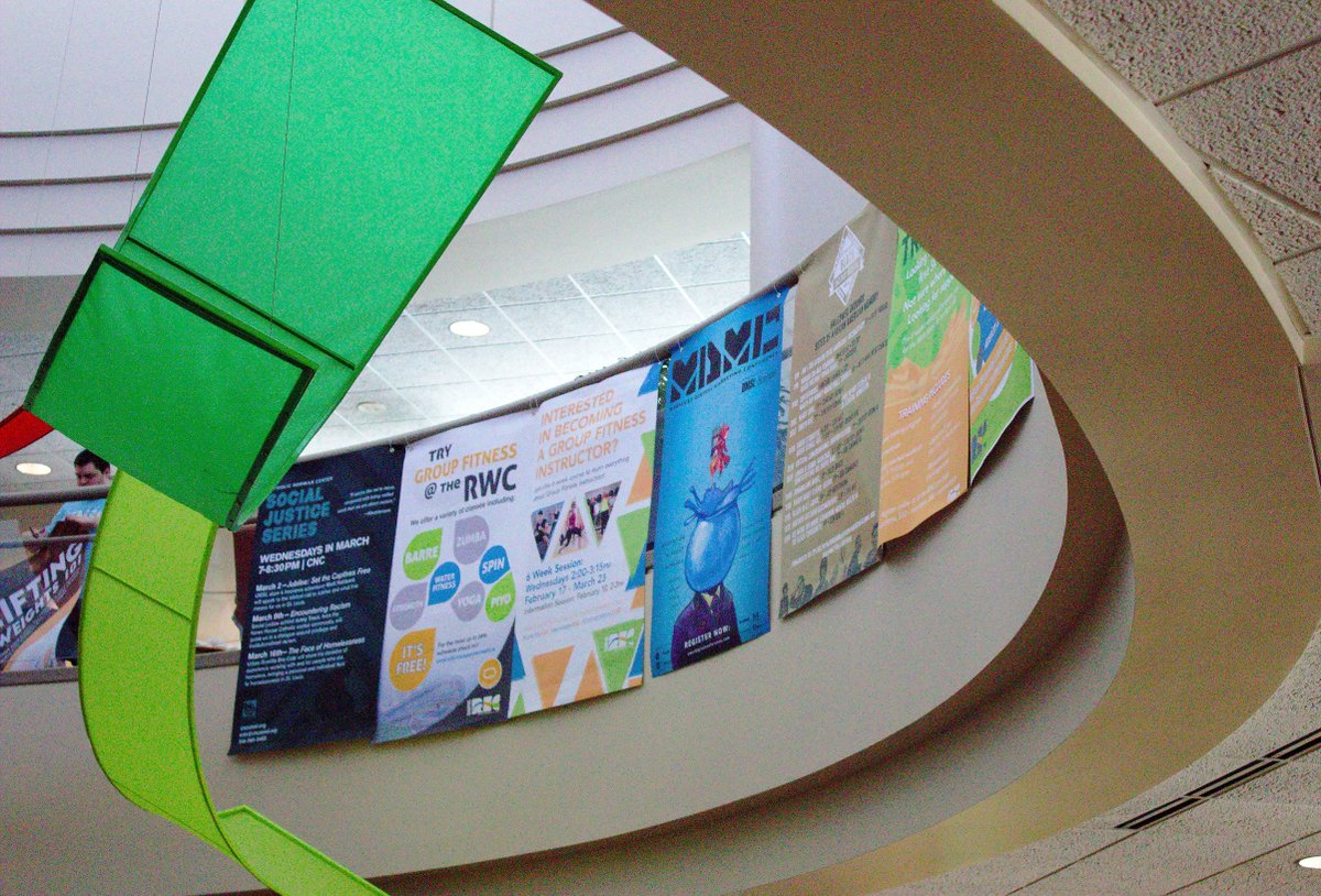 GirlUmsl's tweet photo. I spy #MDMC16 in the MSC's rotunda at UMSL. #PRMDMC16 @UMSL @UMSLDigital @CaroleChristie https://t.co/nvjreEqbTr