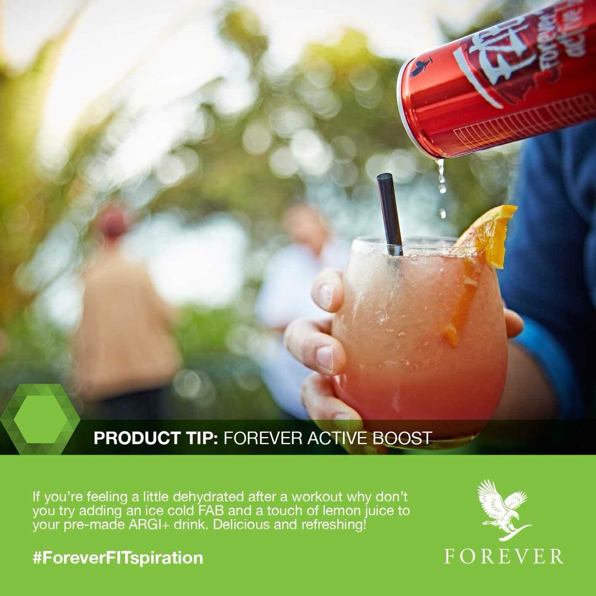 forever_selby's tweet photo. HAPPY EASTER! Raining? No worries. Enjoy this #FAB #ForeverRecipe sun or rain. #ForeverActiveBoost https://t.co/R6HF9Y9K0Z