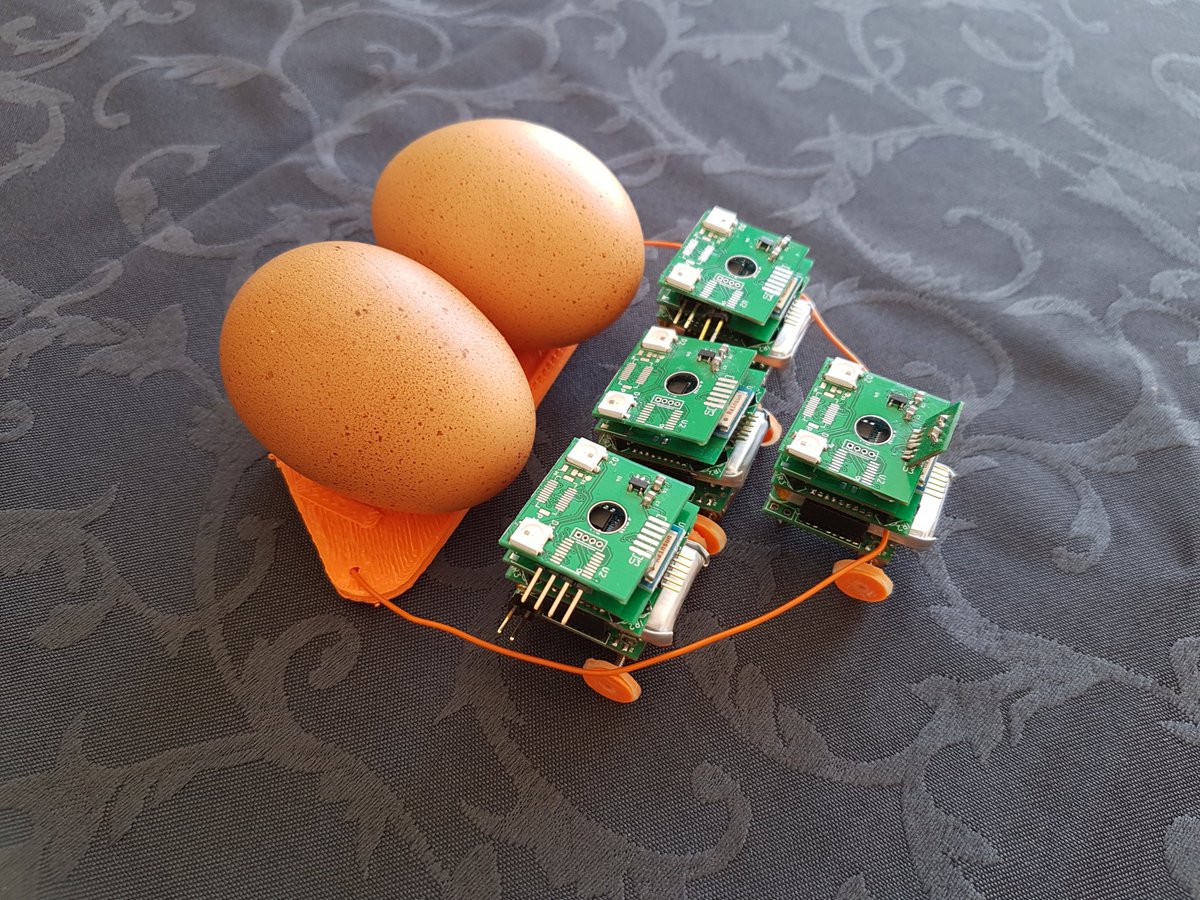 Robotips_asso's tweet photo. #swarmTips aurait dû choisir des œufs de cailles... Bon week-end de pâques à tous ! https://t.co/6Yru0rI8UC