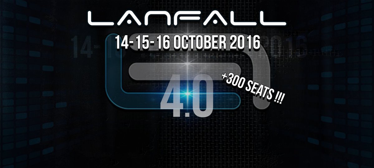 lanfall's tweet image. @lanfall V4. 300 Seats, €6000 pricepool. Followus, more info soon!
 #lanparty #counterstrike #LeagueOfLegends