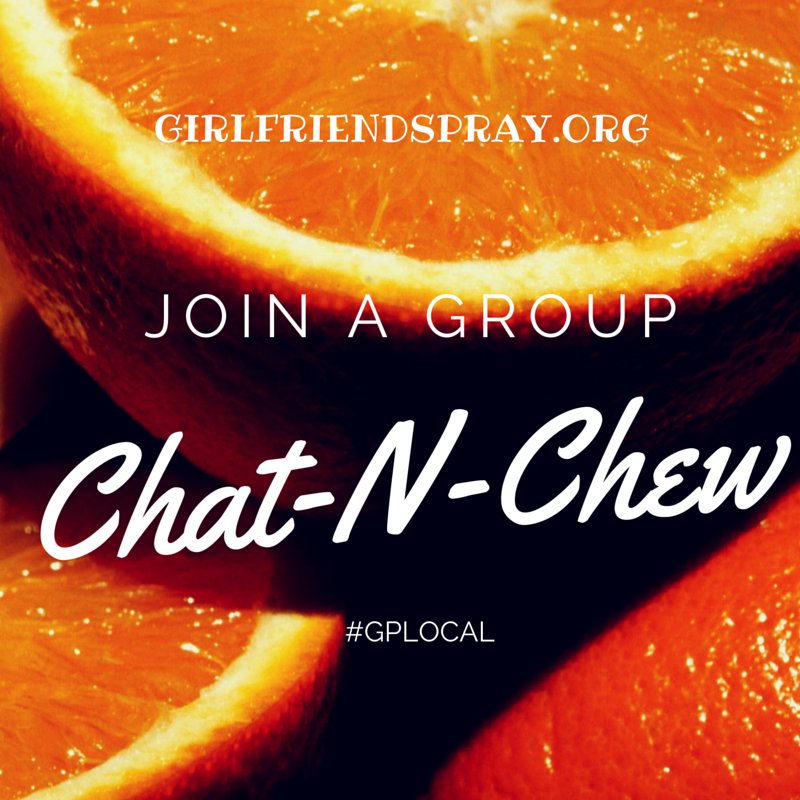 GirlfriendsPray's tweet photo. Join us for our monthly Chat & Chew. For #GPLocal details visit https://t.co/sjT4z57LTe https://t.co/JMQ6cOJrKo