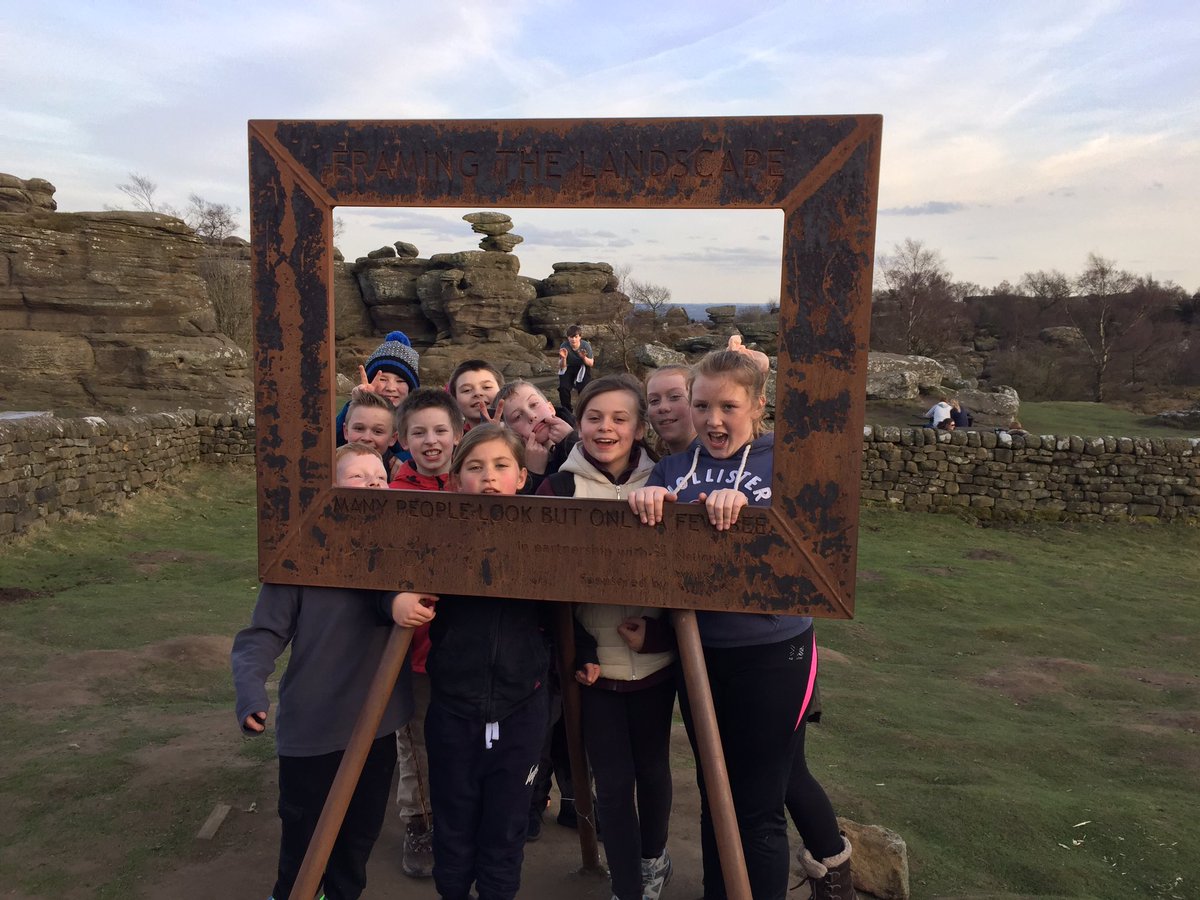 1stherrington's tweet photo. What's your adventure? Our @scouts have been exploring and climbing at Brimham Rocks @nationaltrust #EasterCamp2016 https://t.co/TCkirKzsPx