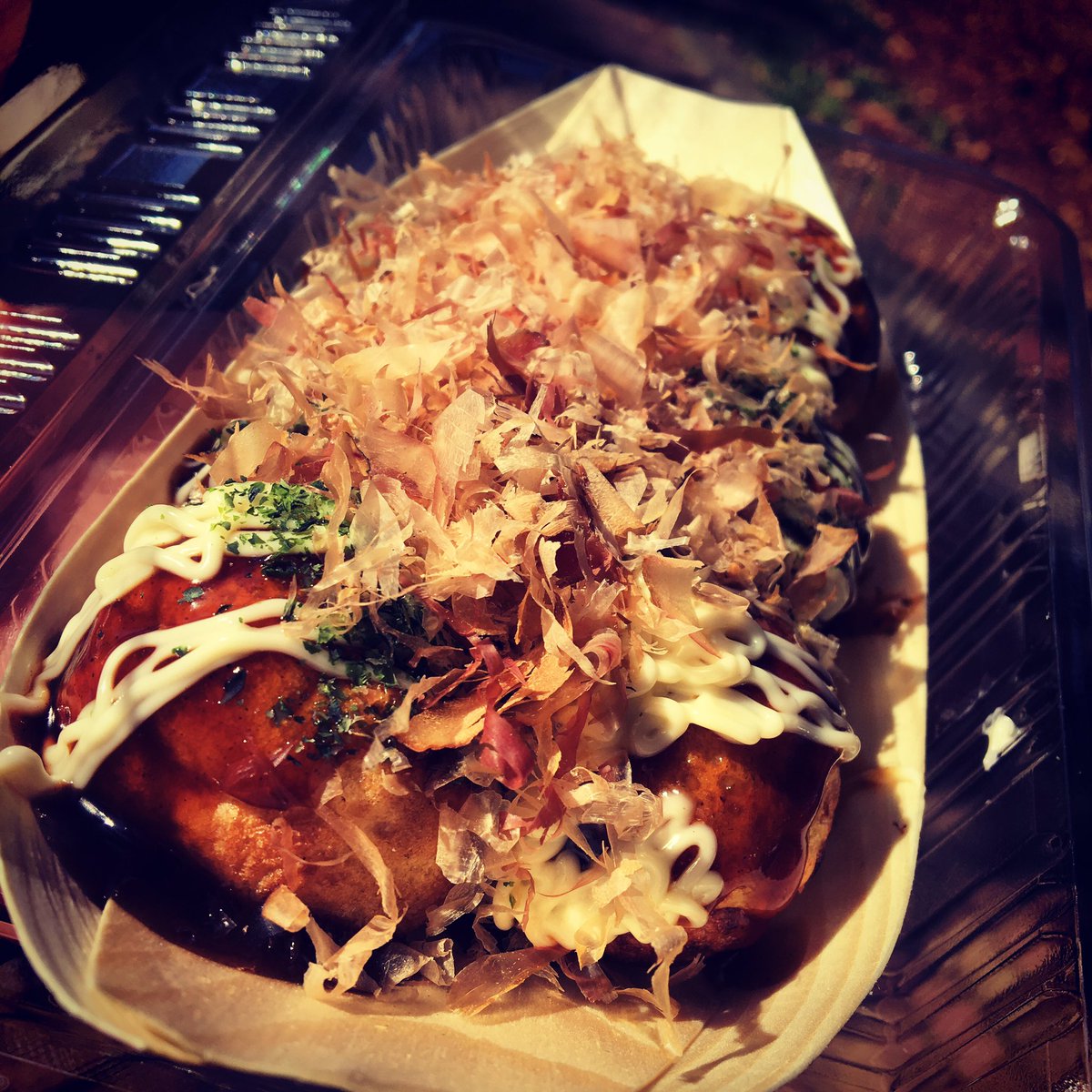 今日はお花見🌸
ほんで、ビールとたこ焼き😆✨
たまら〜ん♪